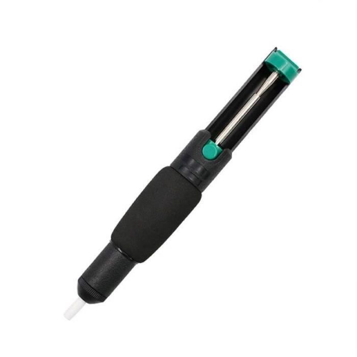 Pompe à Dessouder Professionnelle GALLUNOPTIMAL - Boîtier Métal Avec Pointe Téflon ESD Haute Aspiration