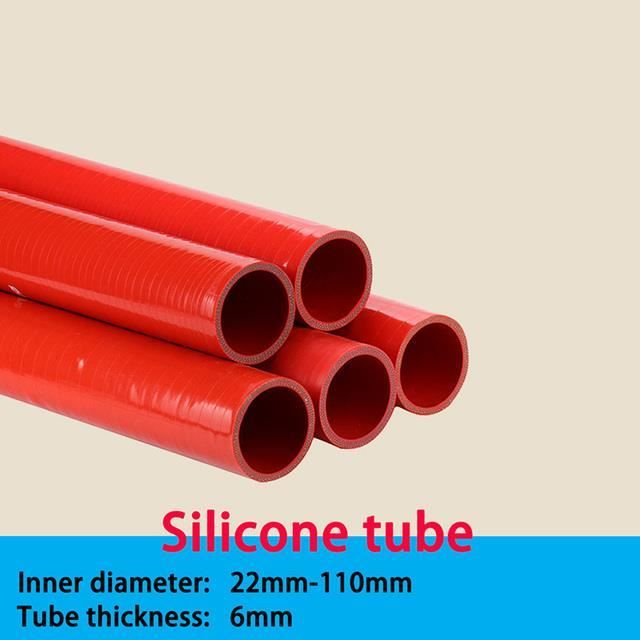 Tuyau D'admission D'air Froid Universel 76 Mm Extensible - Rouge, Jusqu'à 1 Mètre De Longueur