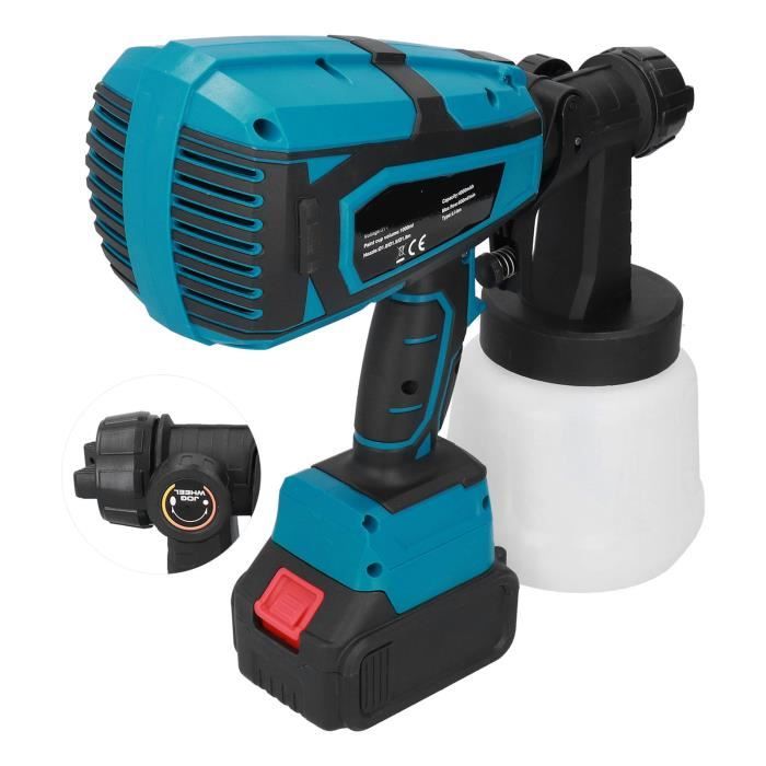 TONYSA Pulvérisateur de Peinture sans Fil 200W Pistolet à Peinture