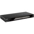 D-LINK DGS 1520-28 - Commutateur - C3 - intelligent - 24 x 10/100/1000 + 2 x Gigabit SFP + 2 x 10 Gigabit SFP+ - Montable sur rack-1