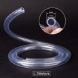 Kesote Tuyau PVC Souple Transparent 3 Mètres, 7 × 9mm Tube Flexible de Pression-1