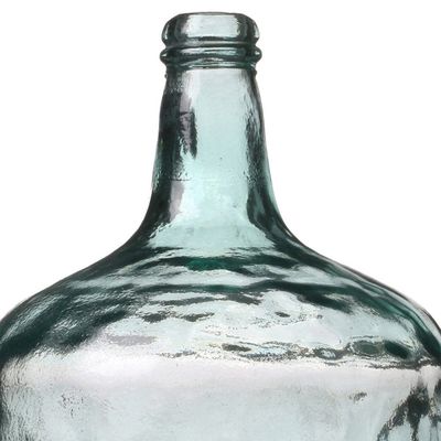 Natural Living Vase Dame Jeanne 2L Ambre en Verre Recycle D15,5CM X
