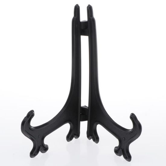 STOBAZA Lot De 4 Chevalets Présentoirs En Métal Doré - Supports Élégants Pour Minéraux, Cristaux, Photos, Tableaux Et Art