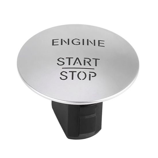 Start Stop Engine Bouton d'allumage Couvercle de l'interrupteur à poussoir  C Sans Start Stop Bouton - Cdiscount Auto