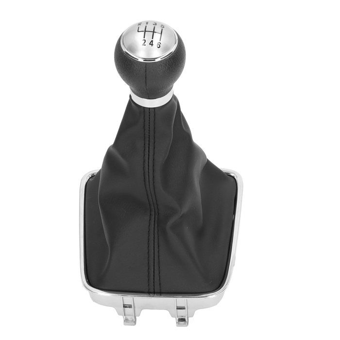 Pommeau De Levier De Vitesse 6 Rapports Pour Toyota Corolla, Yaris, RAV4 - Cuir Synthétique + Anti-Poussière