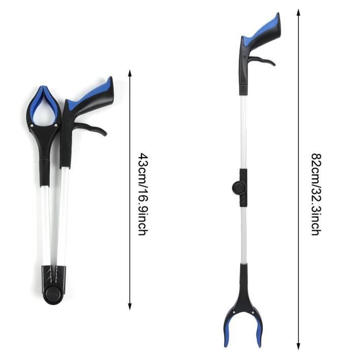 Pince De Ramassage 32" Housolution - Bras Extensible Rotatif 360° - Aidé Handicapé & Ménage