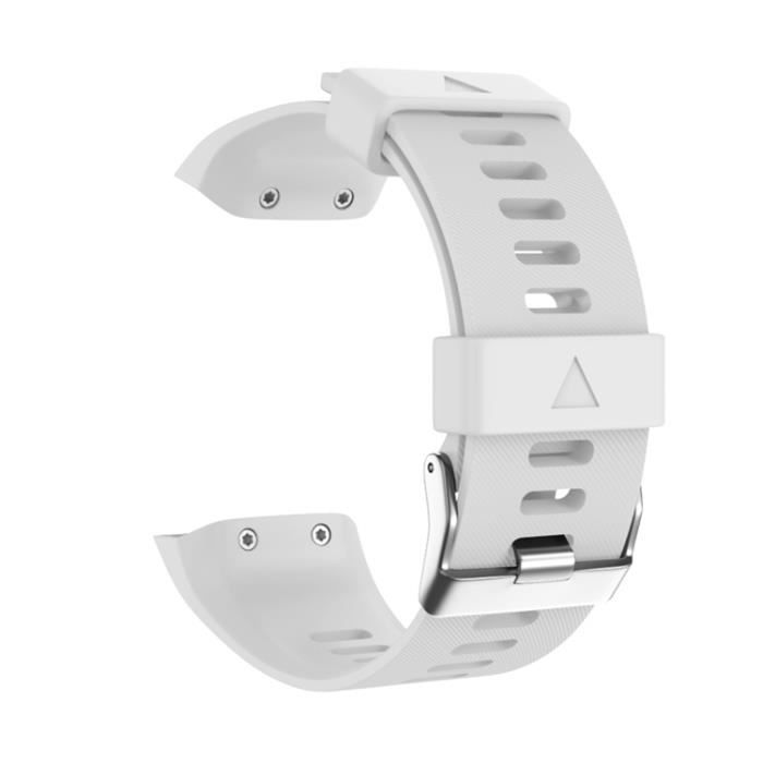 Bracelet de rechange en silicone pour montre Garmin Forerunner 35-Blanc , -  Achat/vente bracelet de montre Blanc - Cdiscount