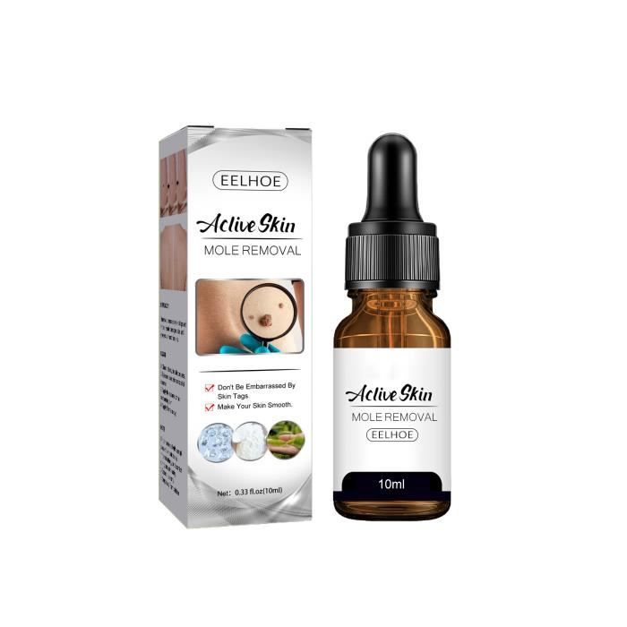 Kit 2-en-1 Pour Enlever Verrues, Grains De Beauté Et Taches De Peau - Neuf