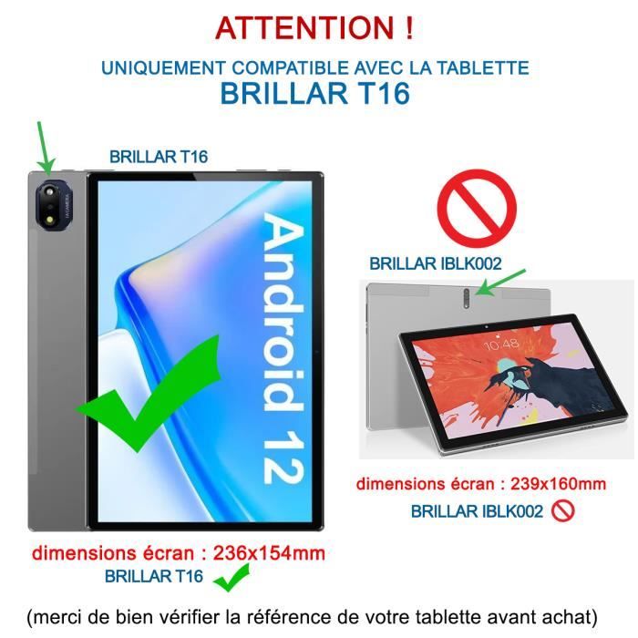 Protection en Verre Fléxible pour Tablette 10 Pouces Android 11 FACETEL -  Cdiscount Informatique