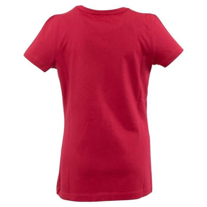 T-shirt Fille New Look Rouge - 10-11 Ans - Manches Longues Hors D'épaule - Bon état