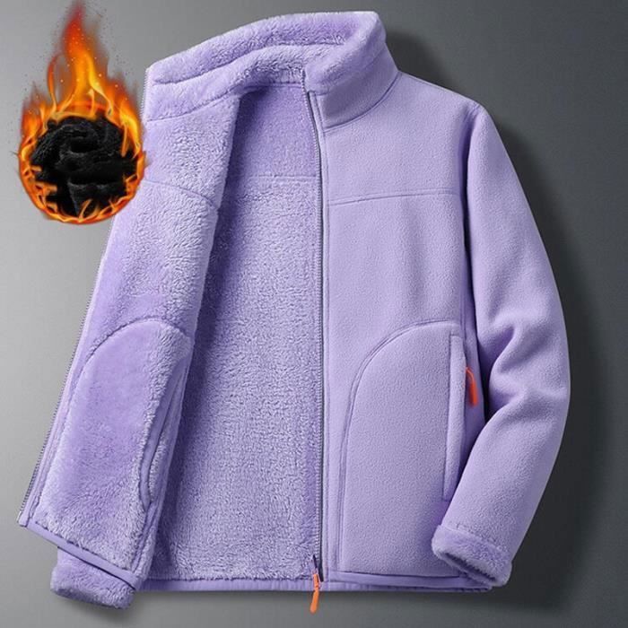 Veste Polaire Fille – Chaud, Doux, Zippée – Parfaite Pour Automne Et Hiver
