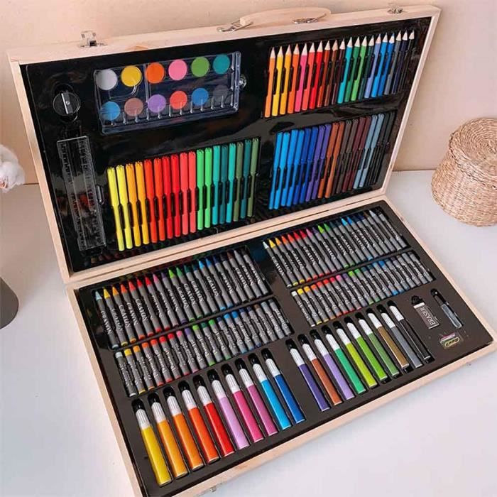 Objet design : rangement pour pinceaux et crayons - Aline Imagine -  Aquarelle