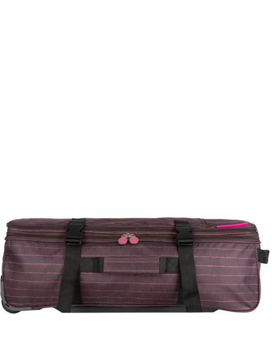 LULU CASTAGNETTE SAC L POLYESTER STRIPES 2 Roues 70 cm