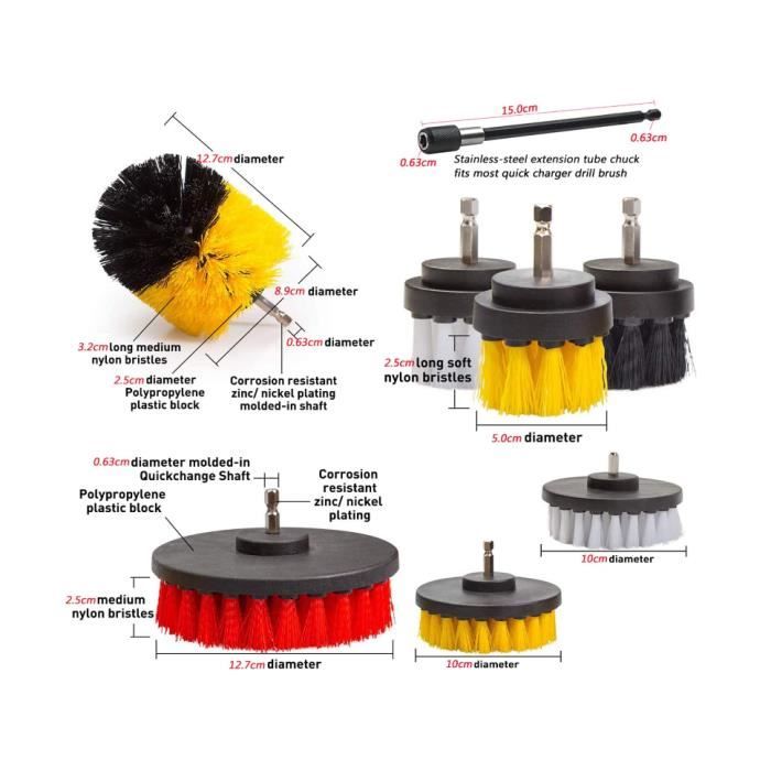 Lot De 2 Embouts Pour Manche De Balai - Poignées De Rechange Pratiques Et Durables - 3