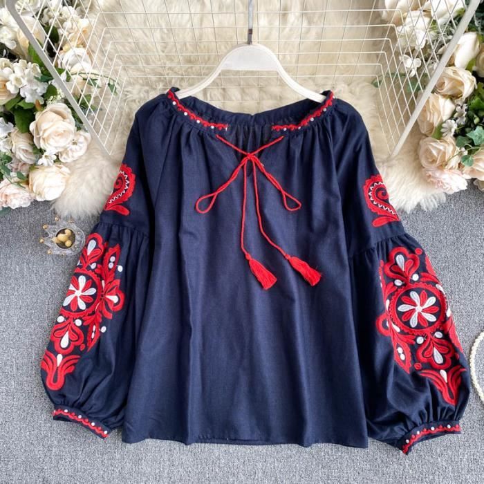 Chemisier retro on sale femme
