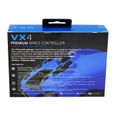 Gioteck - VX4 - Manette PS4 Filaire - Port Jack 3,5 - Design ergonomique (Bleu)-3