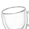 200ml verre à double paroi en verre tasse à café tasse de verre résistant à la chaleur double couche-3