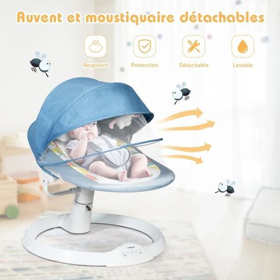 Transats électriques pour bébé : les meilleurs modèles - Le Parisien