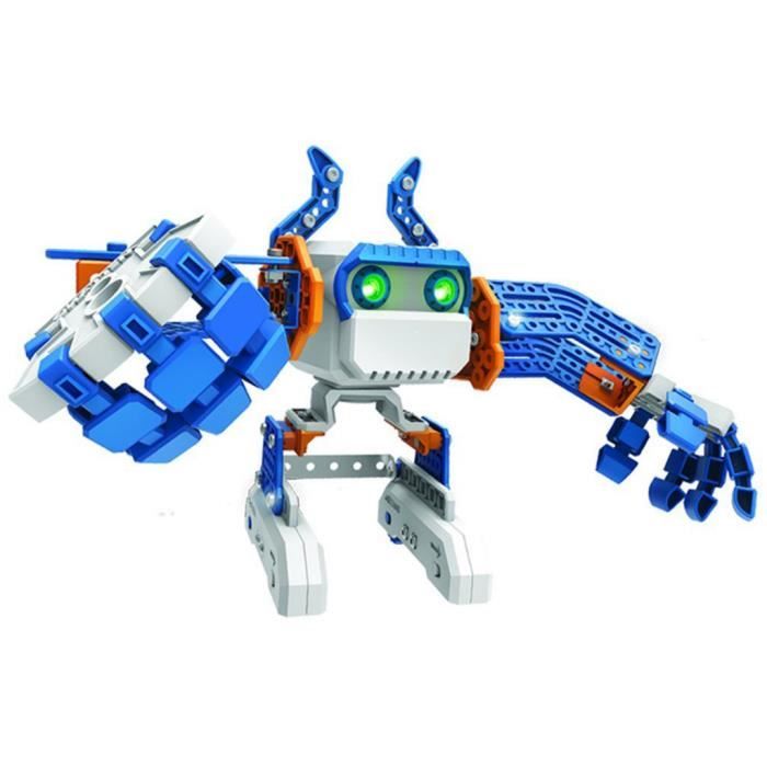 Jouet robot personnel bleu Meccano Micronoid Basher 6031224 Cdiscount Jeux Jouets