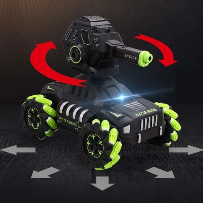 Réservoir Rc 2 Voiture Télécommandée Électrique À Réservoir De