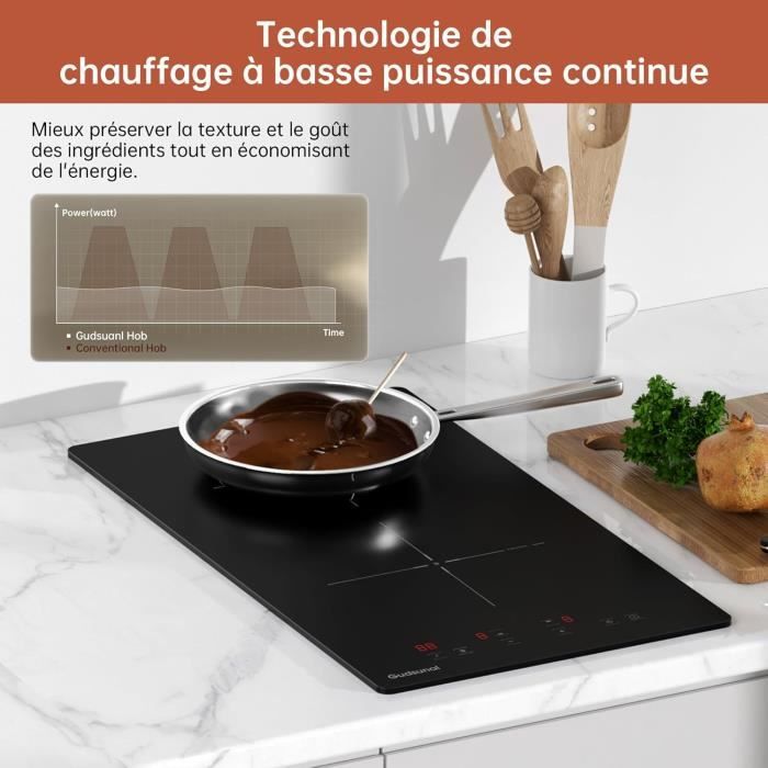 BELDEKO - Plaque Induction Portable de 2000W sensitive, 10 niveaux de BELDEKO - Plaque Induction Portable de 2000W sensitive, 10 niveaux de