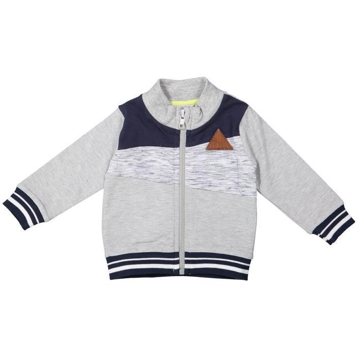 DIRKJE Cardigan Gris Enfant Garçon