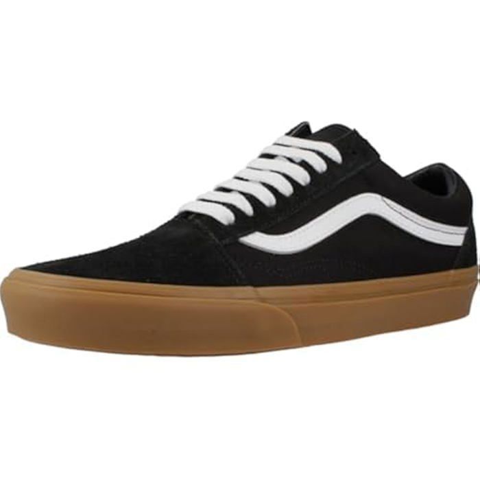 Vans Baskets - VANS - Old Skool - Noir - Textile - Lacets - Plat