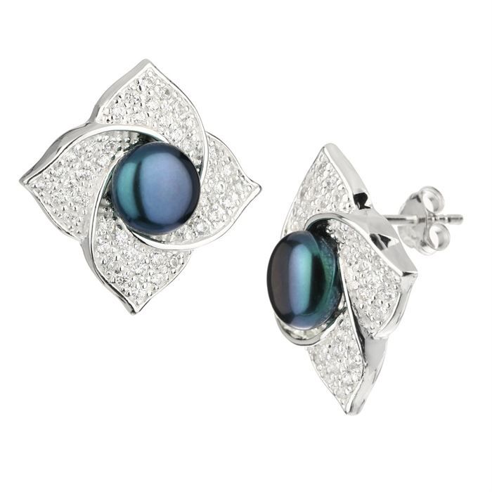 Boucles d'oreilles nacres Perla