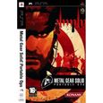Jeux PSP Metal gear solid