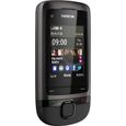 Téléphone portable Nokia C2.05 - Noir - EDGE - Slider - 2 po-0
