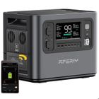 AFERIY P210 Generateur Electrique Portable 2400W 2048Wh LiFePO4 Batterie,App Contrôlable,Charge Rapide,UPS,Générateur Solaire