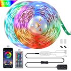 ACMETOP Ruban LED 20M (10M*2) LED 5050 RGB Bande Lumineuse Multicolore Télécommande,Synchroniser avec la Musique,Déco Fête Maison Bar