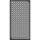 Tapis Vinyle Panorama Géométrie Carrée 60x200 cm - Tapis pour Cuisine, Bureau et Salon en PVC