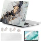 SANAG 4 En 1 Coque Pour Macbook Air 13.6 Pouces M3-M2 (2022 2024,Modèle A3113-A2681),Coque Rigide Fine En Plastique Étui Léger Ho[J2840]
