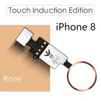 BOUTON HOME POUR IPHONE 8 ROSE