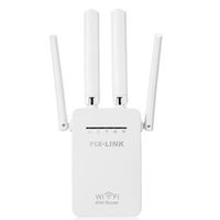 Répéteur de routeur WIFI sans fil 300 Mbps Réseau domestique 802.11b/g/n RJ45 2 Ports Wi-Fi Booster Extender