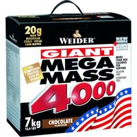 MEGA MASS 4000  WEIDER  Chocolat  7kg + ShakeR