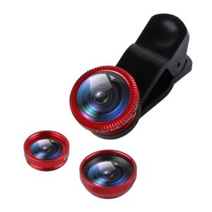 CamKix Kit dobjectifs Compatible avec Apple iPhone 5C incluant/Téléobjectif 8X Objectif Fisheye/Objectif Macro/Objectif Grand Angle/Support Universel pour Téléphone/Mini Trépied 