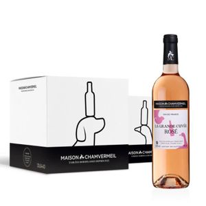 VIN ROSE La Grande Cuvée rosé - Vin rosé de France - Bag in Box de 10 litres - Maison Chamvermeil