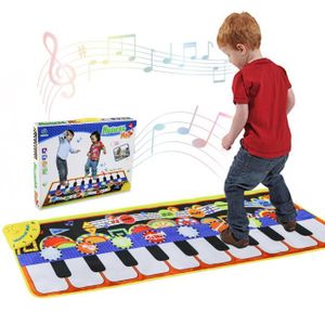 Tapis Musical Jouet Piano Tapis pour Fille et Gar/çon 1-2 Ans Touch Interactif Jeu Sensoriel Tapis de Jeux Eveil Bebe Enfant Oyfel