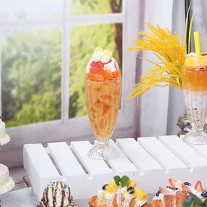 DINETTE - CUISINE Pamplemousse 23cm - Simulation de Crème Glacée, Dessert, Thé au Lait, Tasse de Magasin de Faux Fruits, Modèle