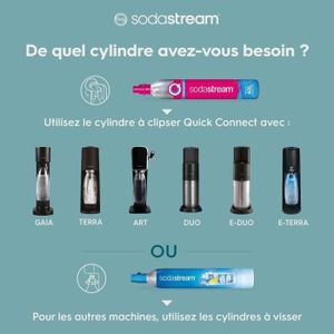MACHINE À SODA SodaStream TERRA Machine à Eau Pétillante Best-Sel