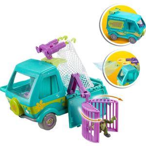 FIGURINE - PERSONNAGE Jouet - LANSAY - Scooby Doo : Mystery Machine - Lance-filet et cage - Pour enfant à partir de 4 ans