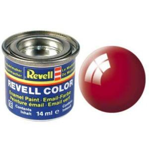 ACCESSOIRE MAQUETTE Peinture - Revell - Aqua-color - Rouge Feu Brillant