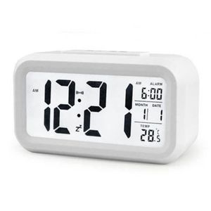RÉVEIL SANS RADIO gift-TSTR® Réveil Digital Alarme Horloge Numérique