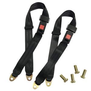 Ceinture de sécurité arrière ventrale 2 points homologuée online