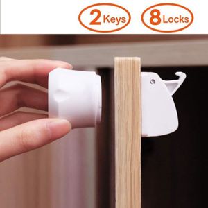 Bloc Porte Securite Bebe Magnetique 6 2 1 6 Bonus Bebe Puericulture Kits De Securite