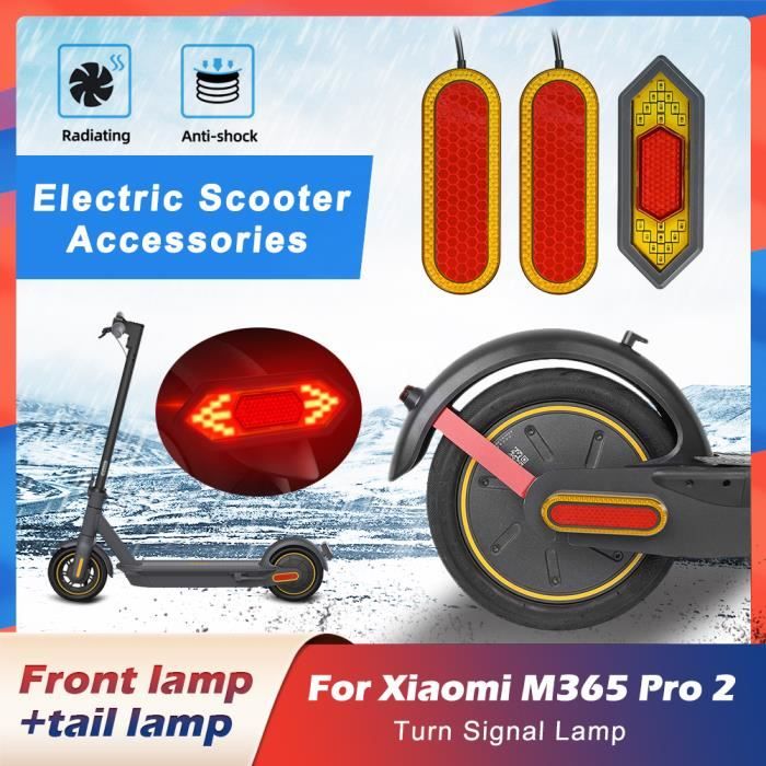 Kit de siège avec lumières et extras pour scooter modèle Xiaomi