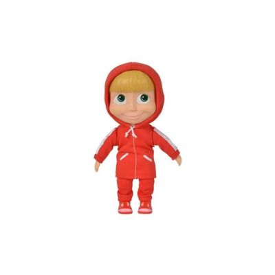 Poupee Masha Jogging rouge SIMBA 21 cm Licence Masha et Michka Jouet enfant Cdiscount Jeux Jouets