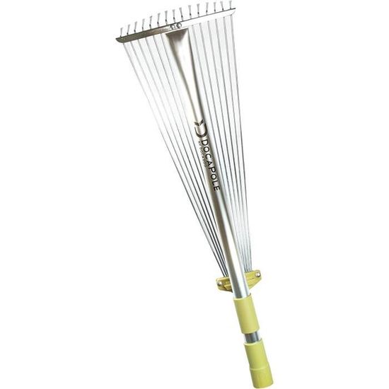 Râteau Élastique De Nettoyage Pour Poulailler - Outil Télescopique Avec Pelle Pour Excréments Et Déchets